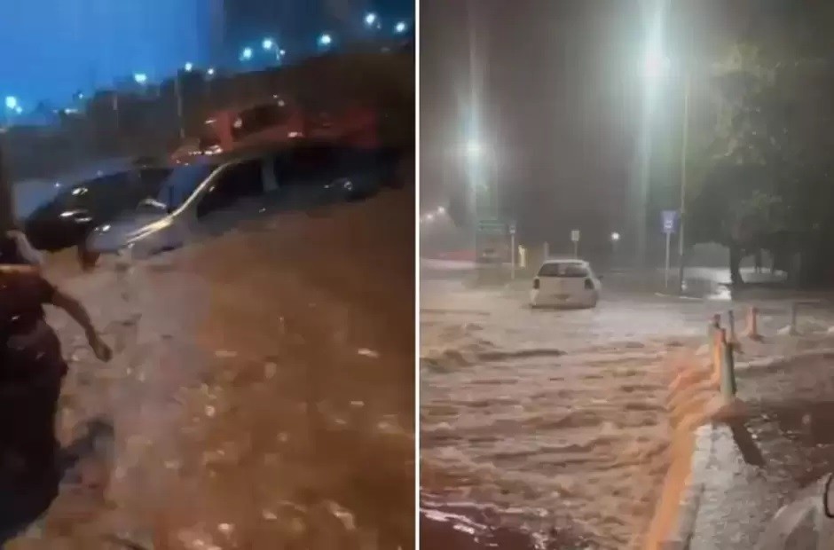 Impresionante temporal arrastró autos y ocasionó destrozos en Jujuy