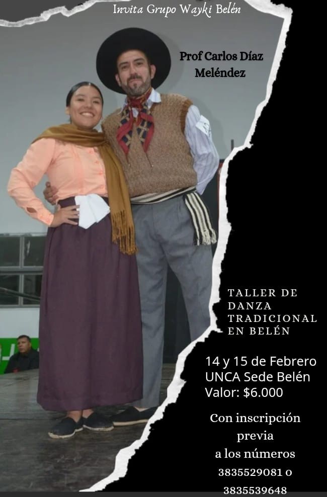 Taller de Danza Tradicional en Belén 