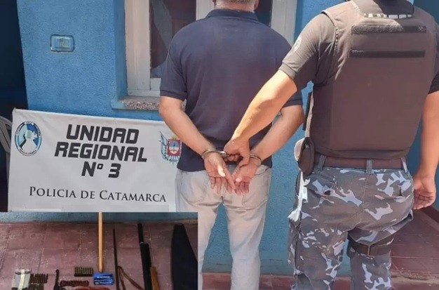 Amenazó de muerte a su hermana con un arma y lo aprehendieron