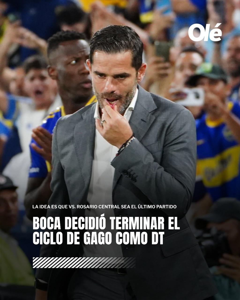 Boca decidió terminar el ciclo de Gago como DT