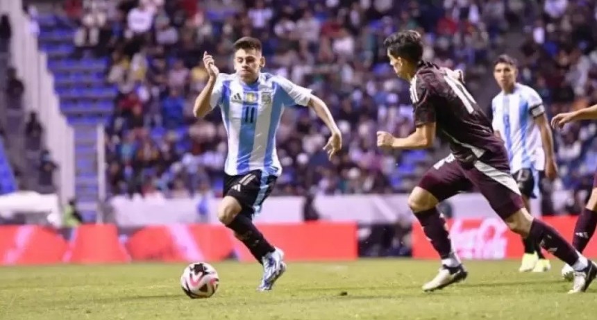La Selección Argentina Sub 23 no pudo con México y cayó 3-0 en un nuevo amistoso