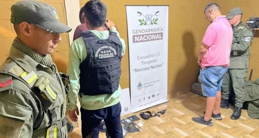 Un sargento de la Policía fue detenido con marihuana y cocaína en Tinogasta