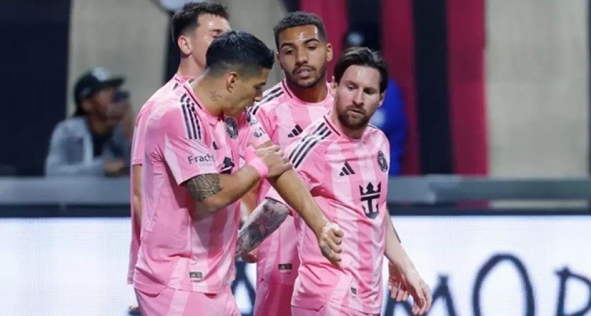 Messi marcó un golazo y estableció el 1-1 parcial de Inter Miami ante Atlanta United