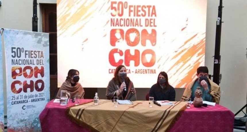 La Fiesta del Poncho 2021 se realizará entre el 25 y el 31 de julio