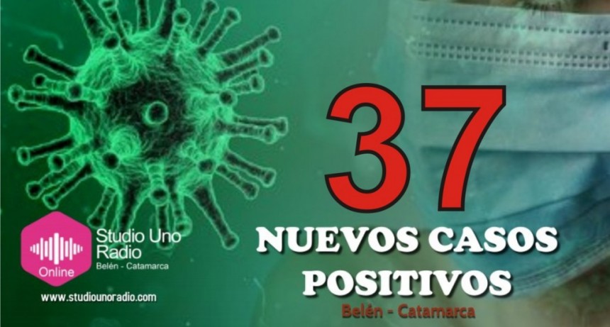 Se registraron 37 nuevos casos de Covid 19 en la ciudad de Belén