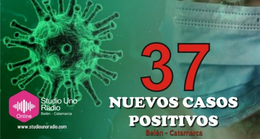 Se registraron 37 nuevos casos de Covid 19 en la ciudad de Belén