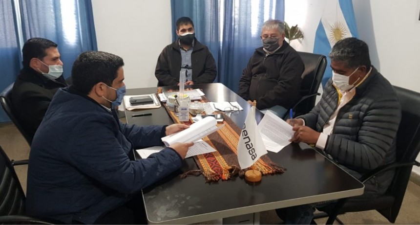EL MUNICIPIO FIRMÓ UN CONVENIO MARCO CON EL SENASA PARA IMPLEMENTAR UN CONTROL FITOSANITARIO EN BELÉN 