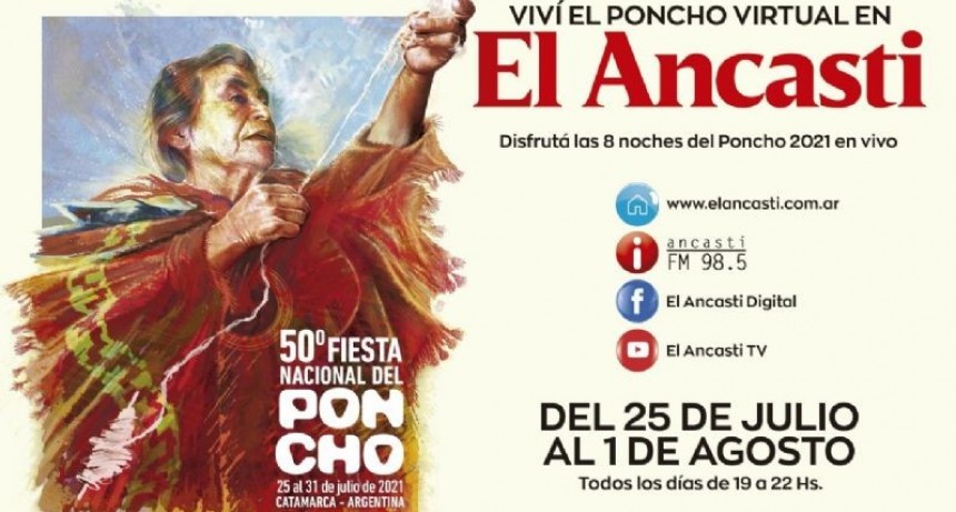 Viví la 50º edición de la Fiesta del Poncho por Multimedios Ancasti