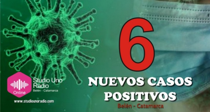 Se registraron 6 nuevos casos de Covid 19 en la ciudad de Belén