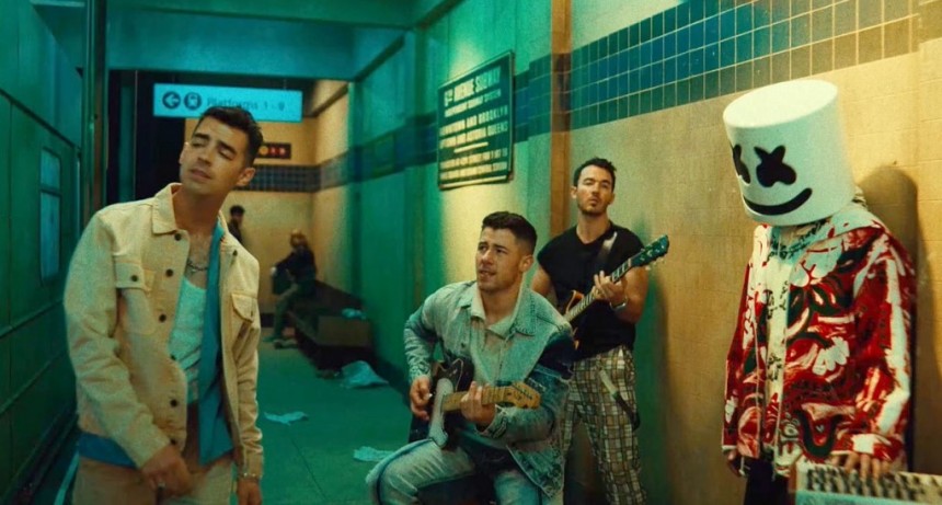 Jonas Brothers & Marshmello - ‘Leave Before You Love Me’