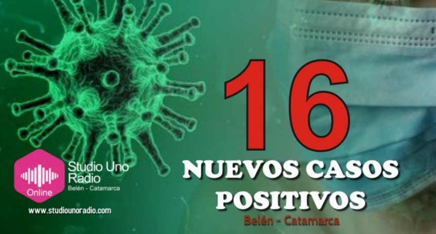Se registraron 16 nuevos casos de Covid 19 en la ciudad de Belén