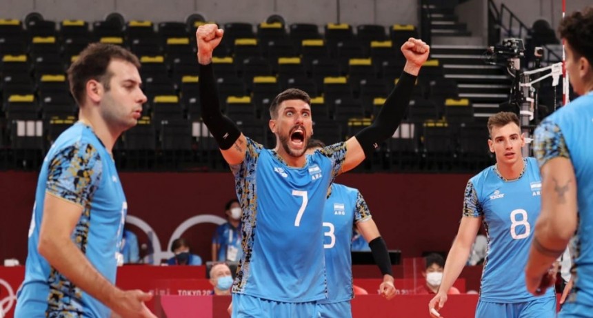 El seleccionado argentino de vóley dio vuelta un partido clave ante Túnez y sostiene su ilusión de avanzar a cuartos