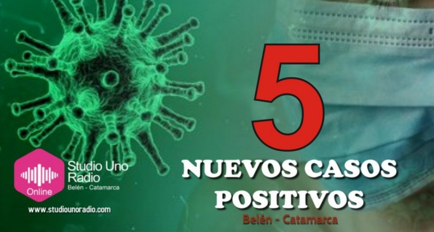 Se registraron 5 nuevos casos de Covid 19 en la ciudad de Belén