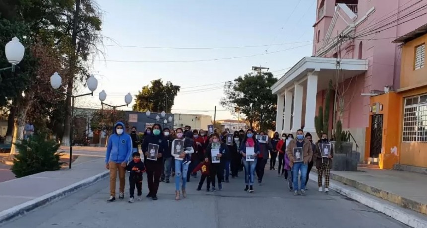 Al pedido de cadena perpetua, vecinos de Pomán marcharon por el crimen de Petrona Centeno