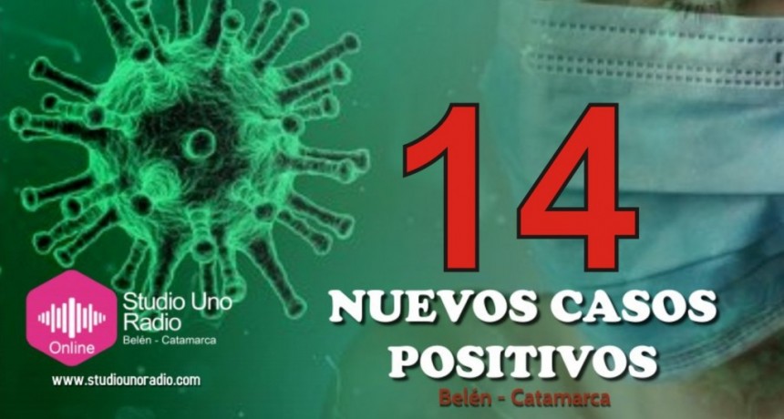 Se registraron 14 nuevos casos de Covid 19 en la ciudad de Belén