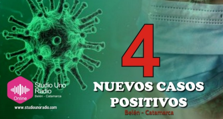 Se registraron 4 nuevos casos de Covid 19 en la ciudad de Belén