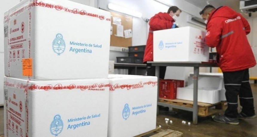 Las vacunas Sputnik V producidas en el país ya se distribuyeron a todas las provincias