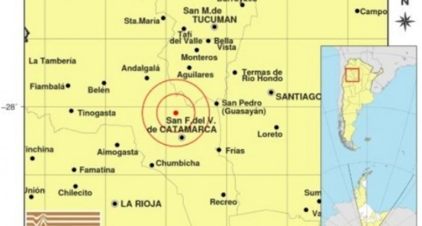 Tembló Catamarca