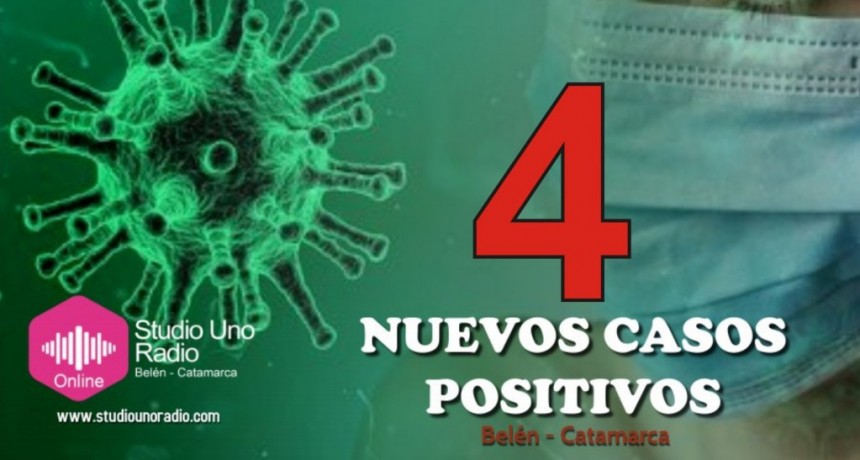 Se registraron 4 nuevos casos de Covid 19 en la ciudad de Belén