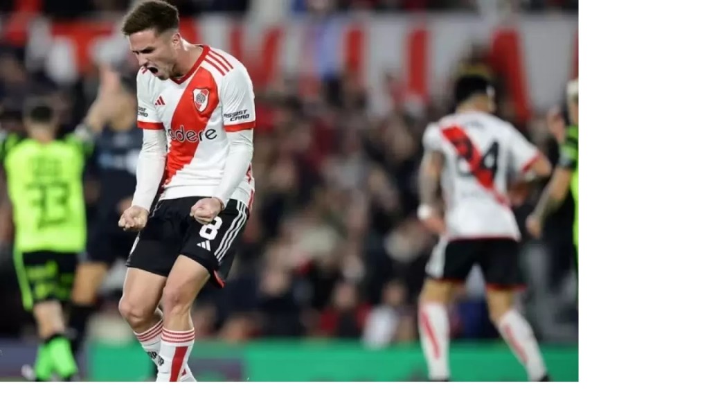 River goleó 5-1 a Barracas Central y sumó su primera victoria en la Copa de la Liga