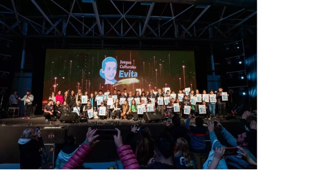 Emotivo: Más de trescientos chicos cerraron el provincial de los Juegos Culturales Evita 2023