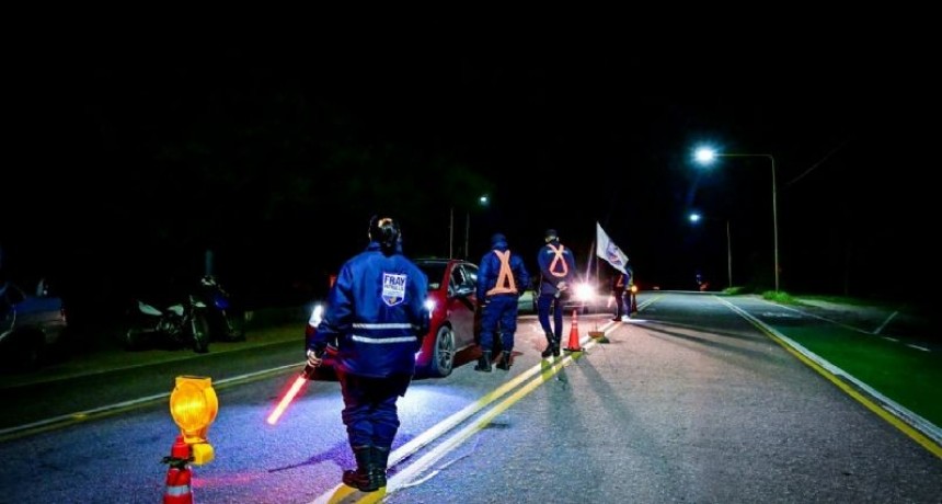 Controles de alcoholemia en simultáneo en todo el país
