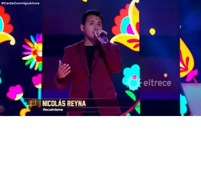 Emotiva presentación de Nicolás Reyna en Canta Conmigo Ahora
