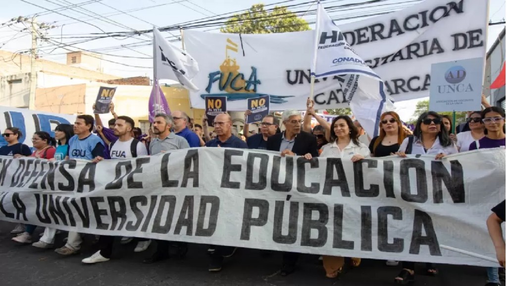 Paro total en la UNCa: los gremios, docentes y alumnos se suman a la medida nacional